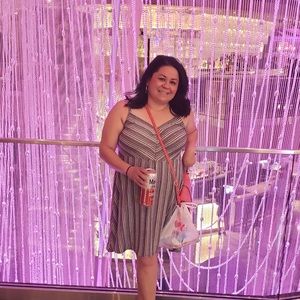 Striped summer dress